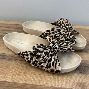 Loeffler Randall Leopard Print Sandals